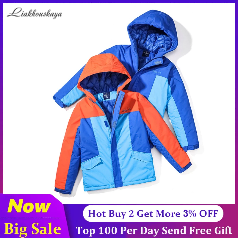 

Winter Jacket For Boys 2021 New Brand Thick Long Winter Jacket For Boy Warm Jacket Suitable For Cold Winter Windproof Waterproof
