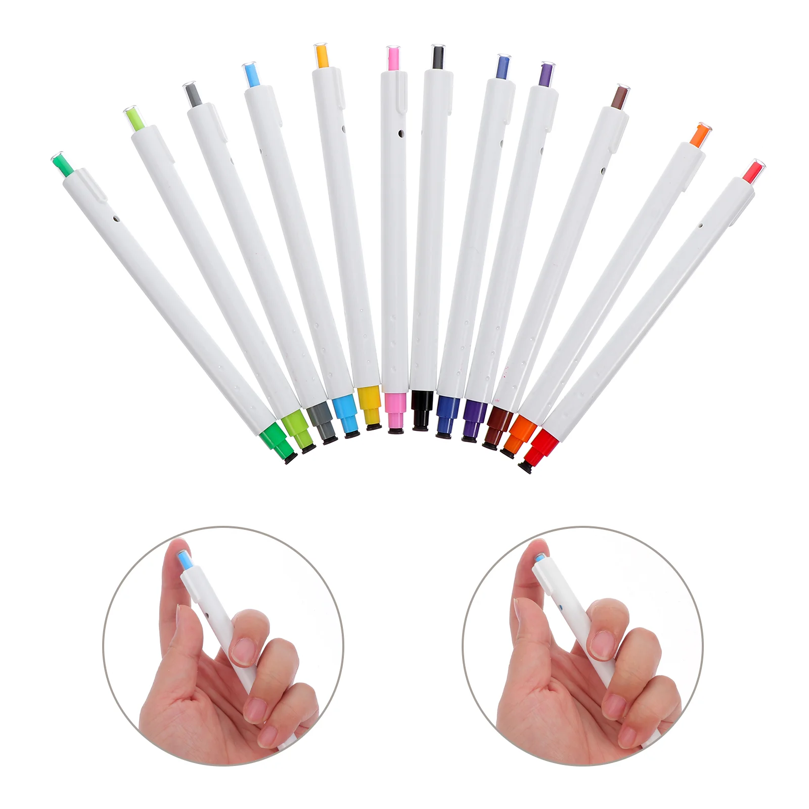 

12 шт. портативные пластиковые акварельные ранцы, студенческие канцелярские принадлежности