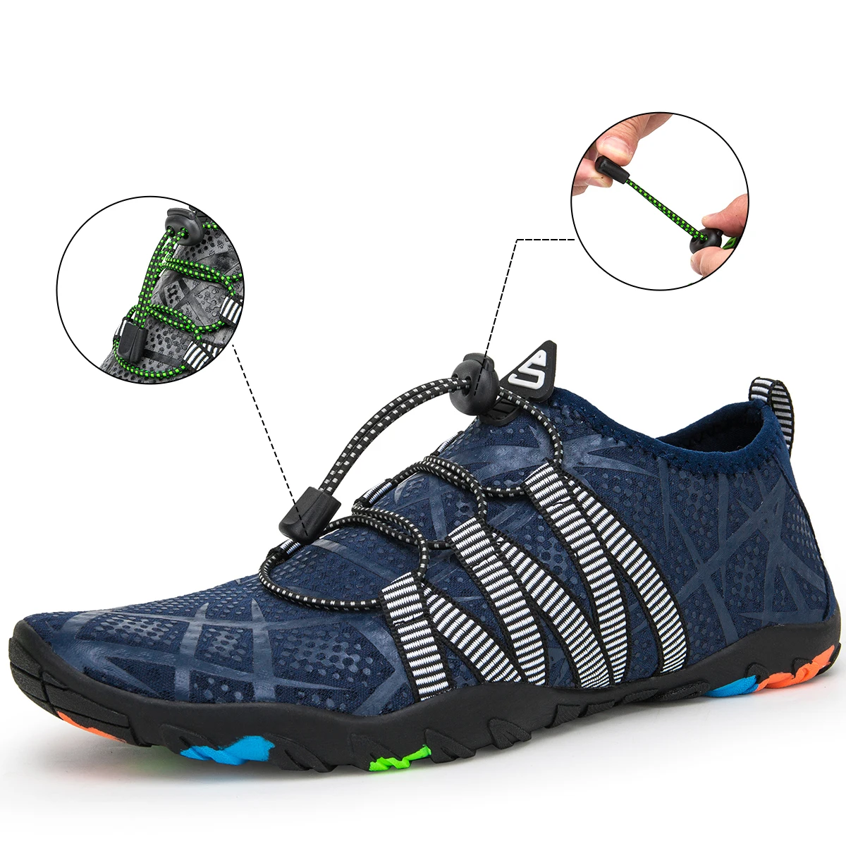 

Men Women Water Sports Anti Slip Pool Swim Exercise Sand Sneakers Athletic Lightweight Aqua Shoes Surfing Outdoor Quick Dry