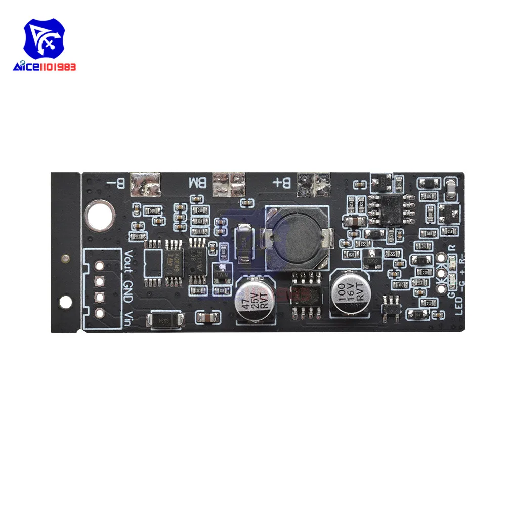 Интеллектуальная плата защиты баланса зарядки diymore 2S упаковки 18650 литиевая