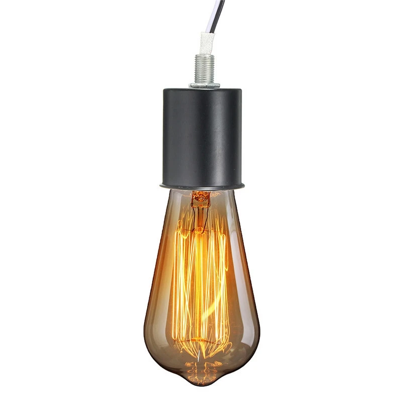 Винтажная антикварная керамическая винтовая лампа Эдисона Светильник стиле