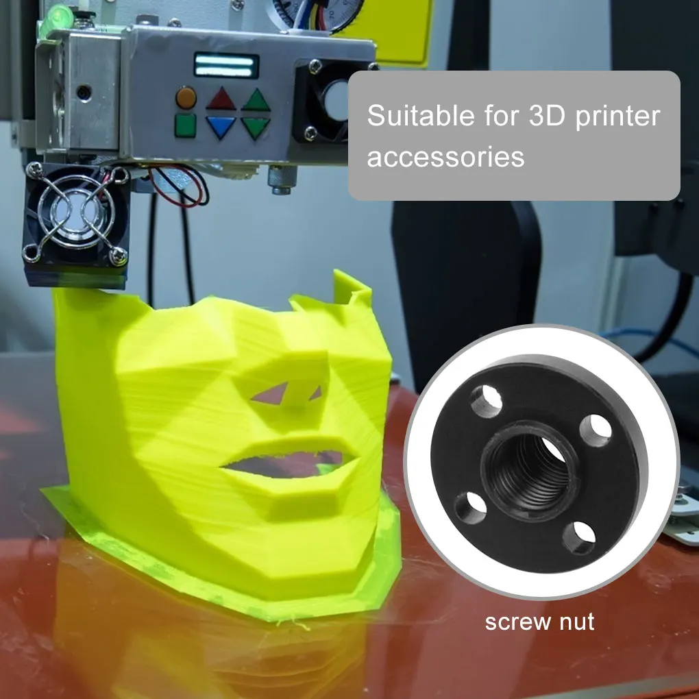 

3D Printer T8 POM Anti Backlash Nuts For Lead 2mm / 4mm / 8mm Acme Threaded Rod Eliminate the gap Spring DIY CNC Accessories