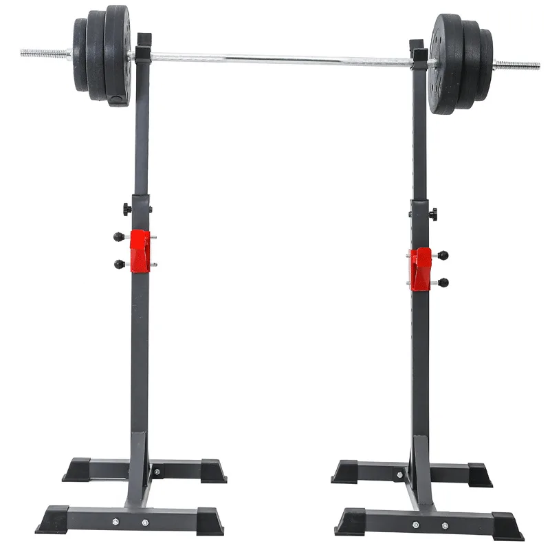 

High-quality Adjustable Multifunction Split Type Squat Rack Weightlifting Barbell Rack Strength Training Fitness Equipments