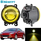 Дневные ходовые огни противотумансветильник ангельские глазки 12 В H11 светодиодная противотуманная фара в сборе для Peugeot 407 Peugeot Partner Tepee