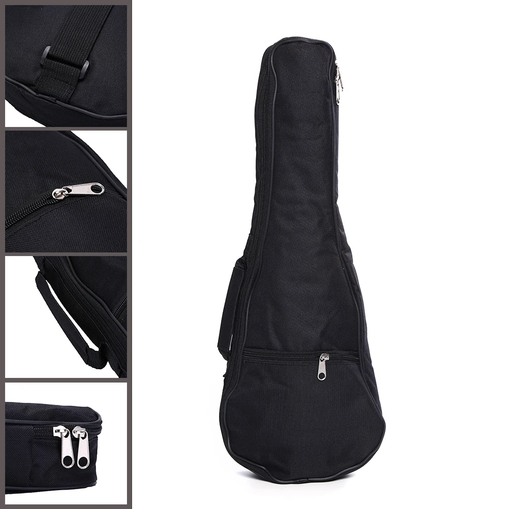 

IRIN 21 inch Guitar Bag Nylon oxford Ukulele Black Waterproof Bag Soft Case Adjustable Shoulder Straps Ukulele Carry Bags