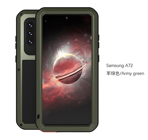 

Чехол для Samsung Galaxy S20 S21 S22 Plus, ультратонкий ударопрочный грязеотталкивающий водонепроницаемый металлический армированный чехол для телефон...
