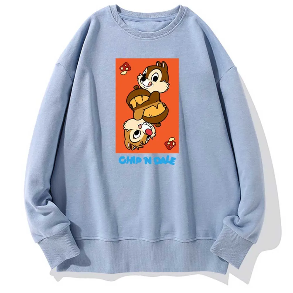 Женский свитшот с длинным рукавом круглым вырезом|Женские толстовки и свитшоты| |