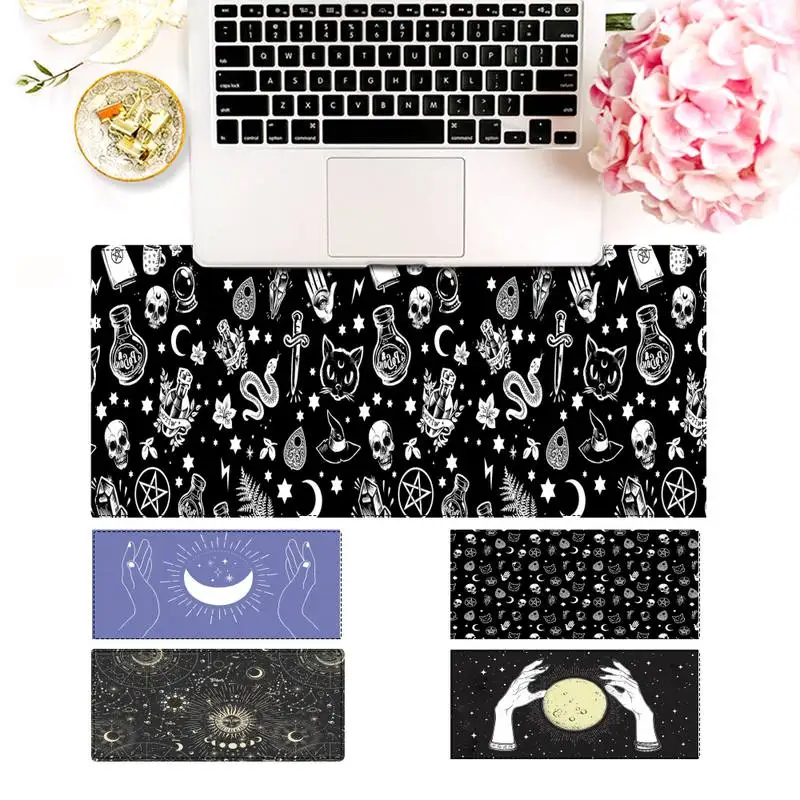 

Hot Selling Witches moon Tarot Mouse Pad Gaming MousePad Large Big Mouse Mat Desktop Mat Computer Mouse pad For Overwatch