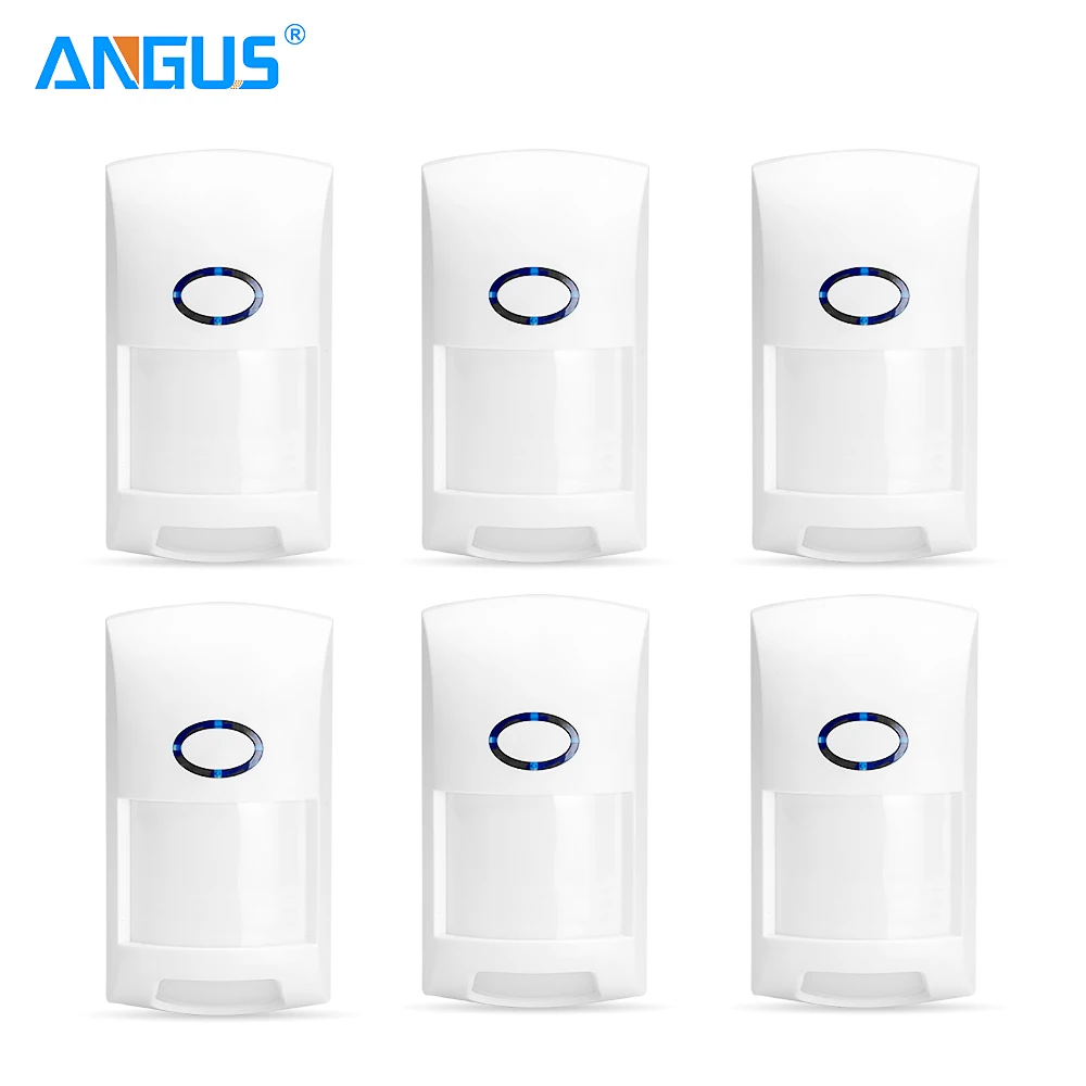 Беспроводной инфракрасный детектор сигнализации Angus CT60M 433 МГц PIR датчик движения