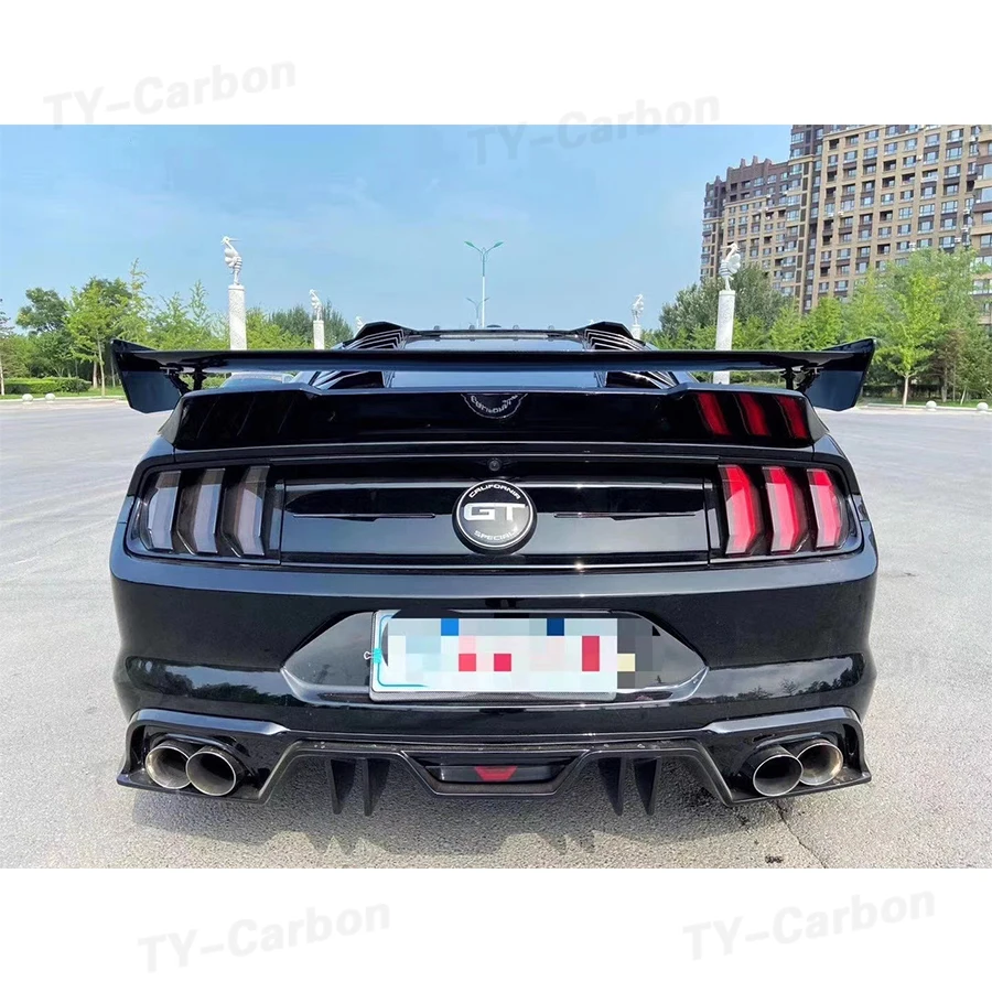 Автомобильный спойлер пригодный для Ford Mustang купе 2015 2020 высокое качество