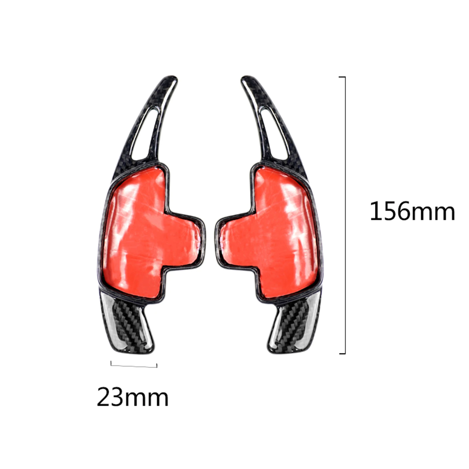 

Carbon Fiber Car Paddle Shifter Extension Cover for Mercedes Benz All Series Steering Wheel Paddle Shift Auto Accessories