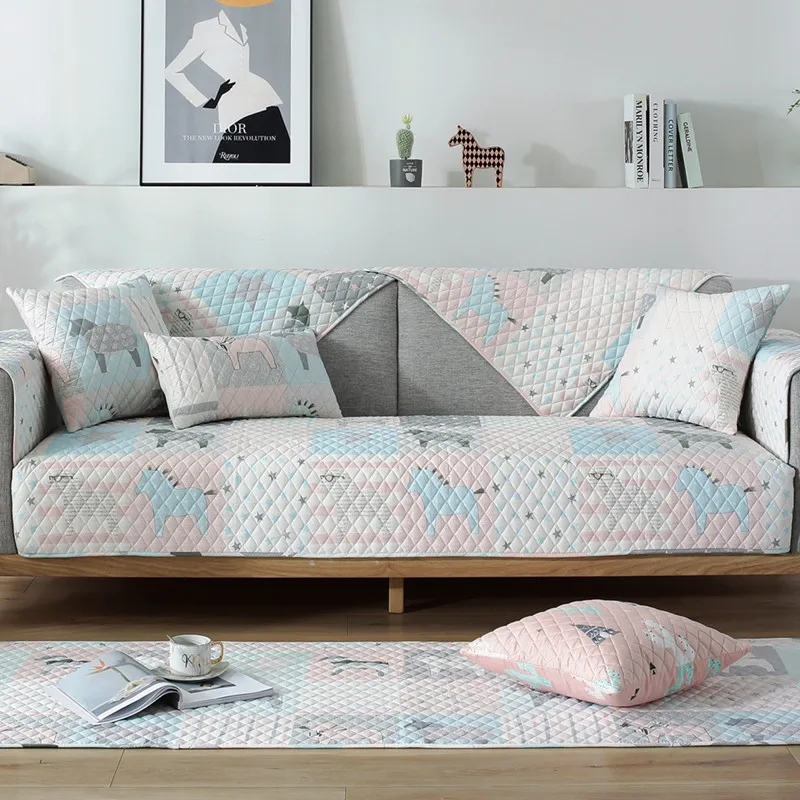 Чехол для дивана плотный чехол с принтом домашних животных собак детский коврик