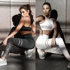 Штаны для йоги, быстросохнущие леггинсы, женские спортивные Леггинсы для бега с высокой талией, женские черные тренировочные леггинсы с эффектом пуш-ап для спортзала и фитнеса