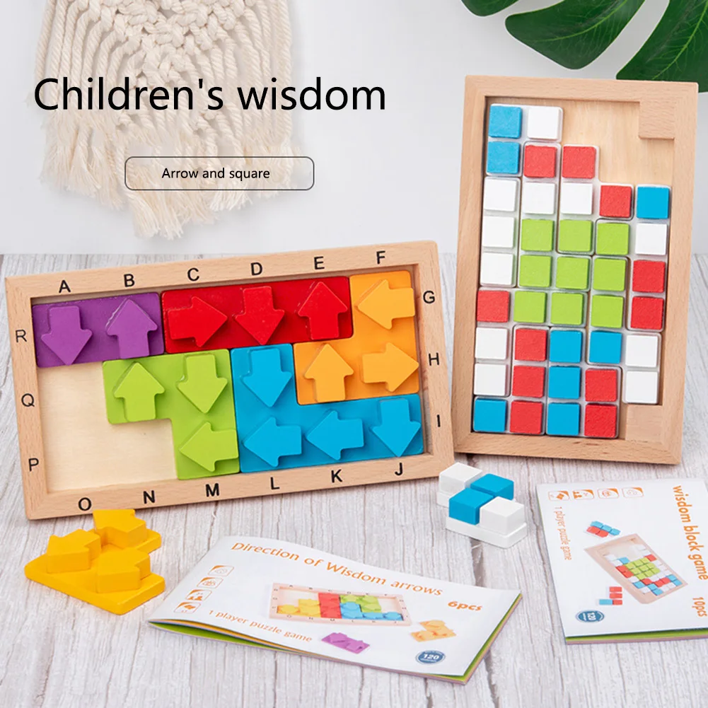 Игрушки пазлы для детского сада Обучающие вспомогательные материалы