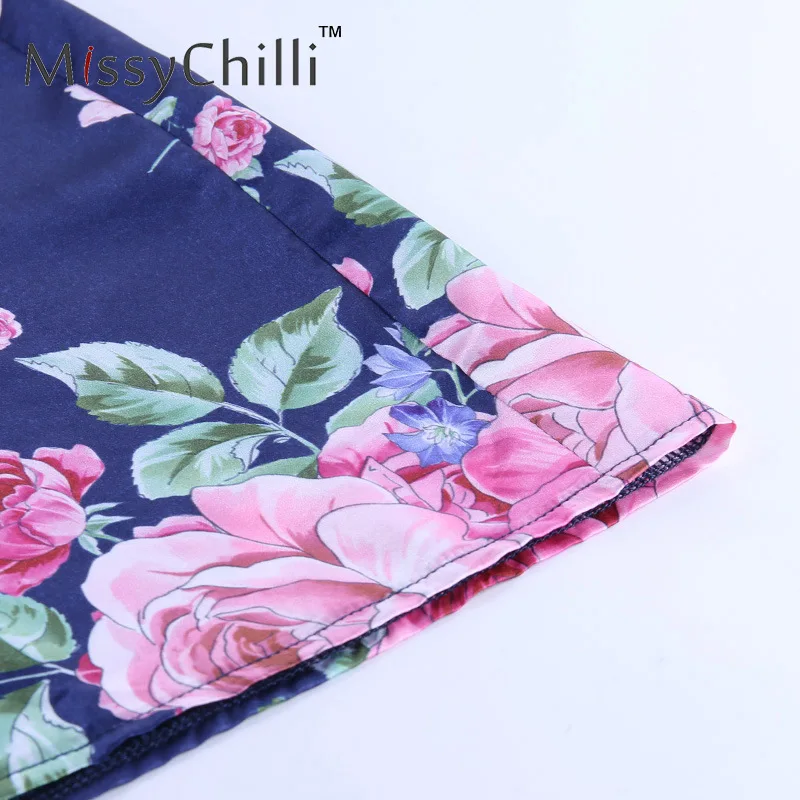 Женское Короткое атласное платье без рукавов с цветочным принтом|Женские платья|