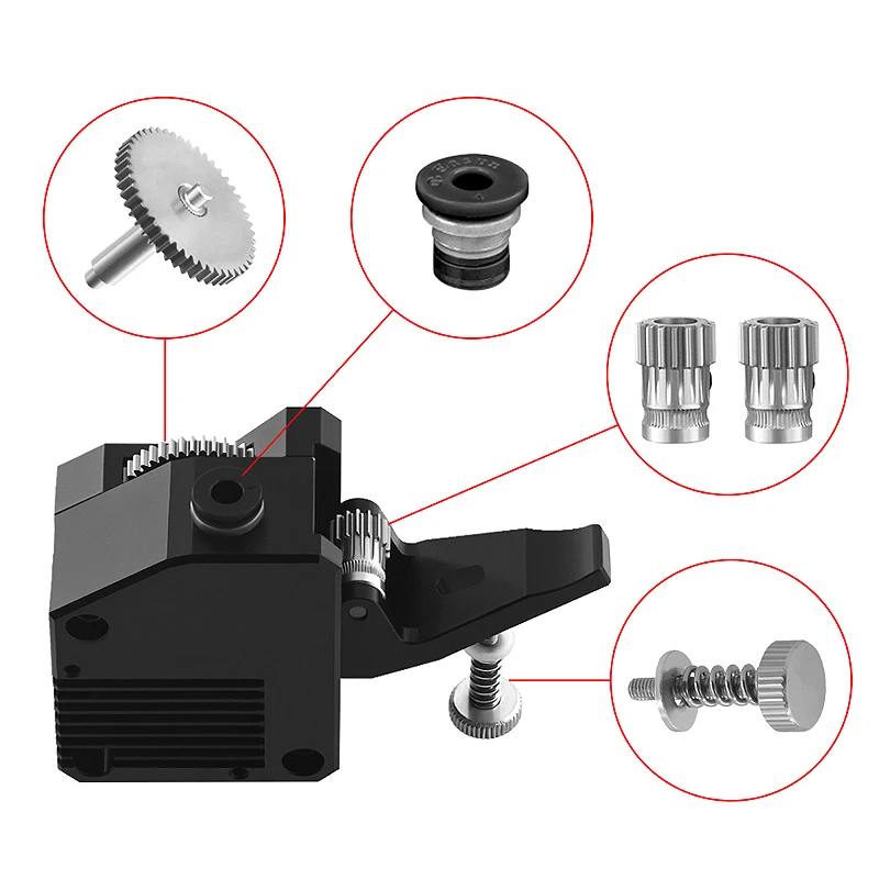Полностью металлический 3D принтер мягкие расходные материалы Bondte BMG
