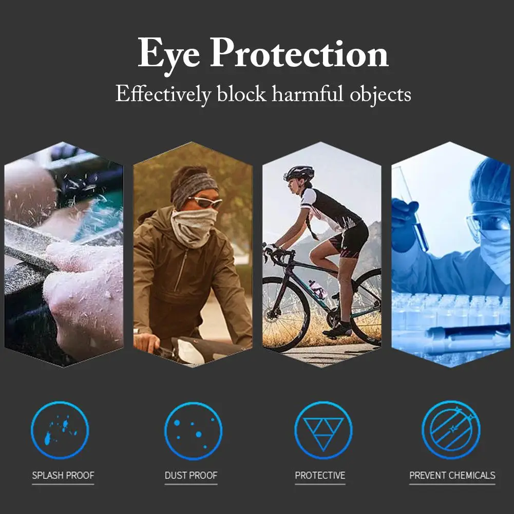 

2 Types Eye Protection For Antibacterial Isolation Goggles Anti-fog Saliva Dust-proof Wind-proof Sand Splash-proof