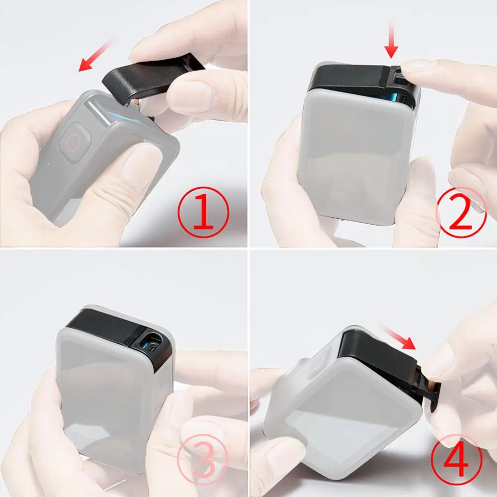 Крышка для аккумулятора BGNing GOPRO 9 Пылезащитная Черная | Электроника