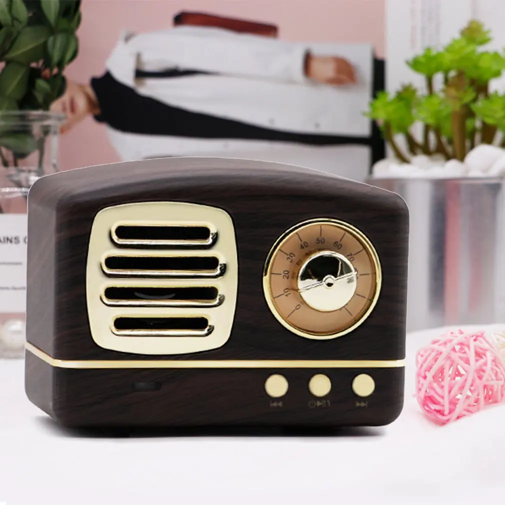 Ретро Bluetooth динамик HM11 altavoz bluetooth tronsmart Саундбар мини s громкий boombox 3D стерео HiFi Звук