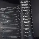 Ожерелье с 12 знаками Зодиака, ожерелье с макси-знаком животного, телом, Лео, Овен, близнецы, ожерелье для женщин, подарки, ювелирные изделия в стиле бохо, оптовая продажа