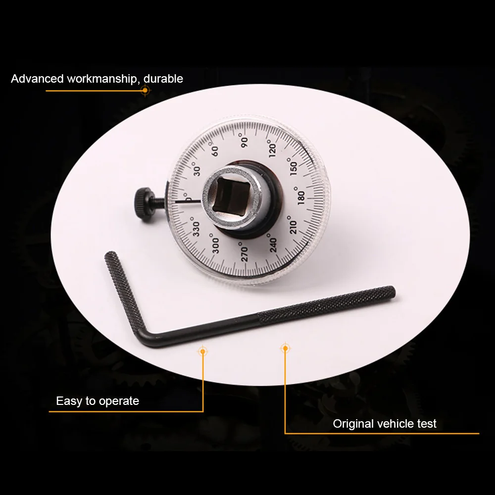 

Torque Angle Gauge 1/2 Drive Torque Angle Meter Tool Torque Wrenches and Drivers