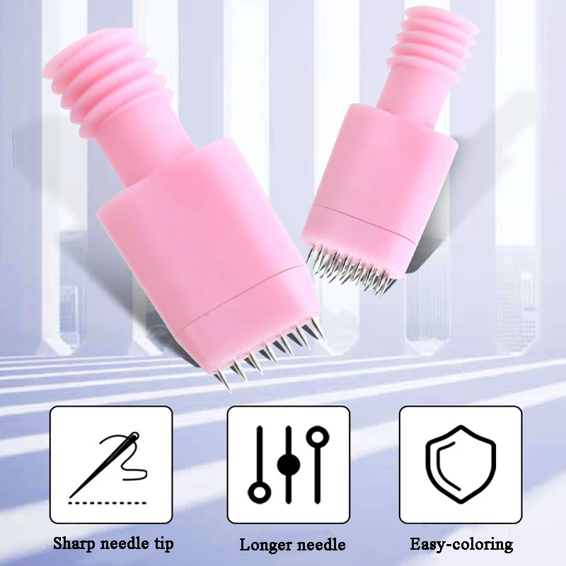 2 пары профессиональных микроблейдинга иглы одноразовые лезвия татуировки для