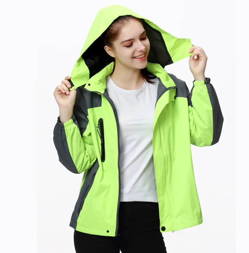 Уличная походная Куртка женская теплая дышащая лыжный костюм ветрозащитная