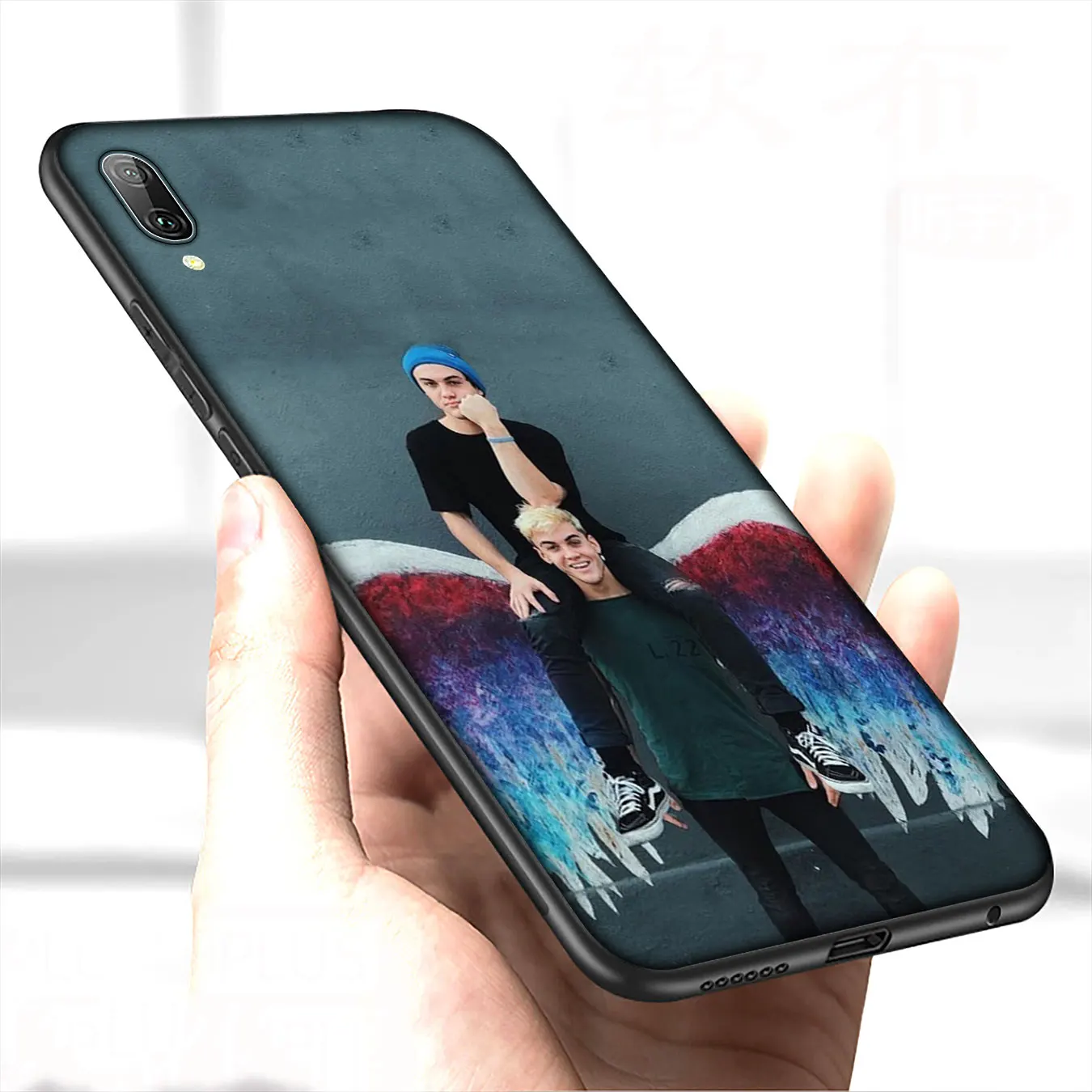 Доланские Близнецы поп Мягкий силиконовый чехол для телефона huawei Коврики 30 20 10 Pro