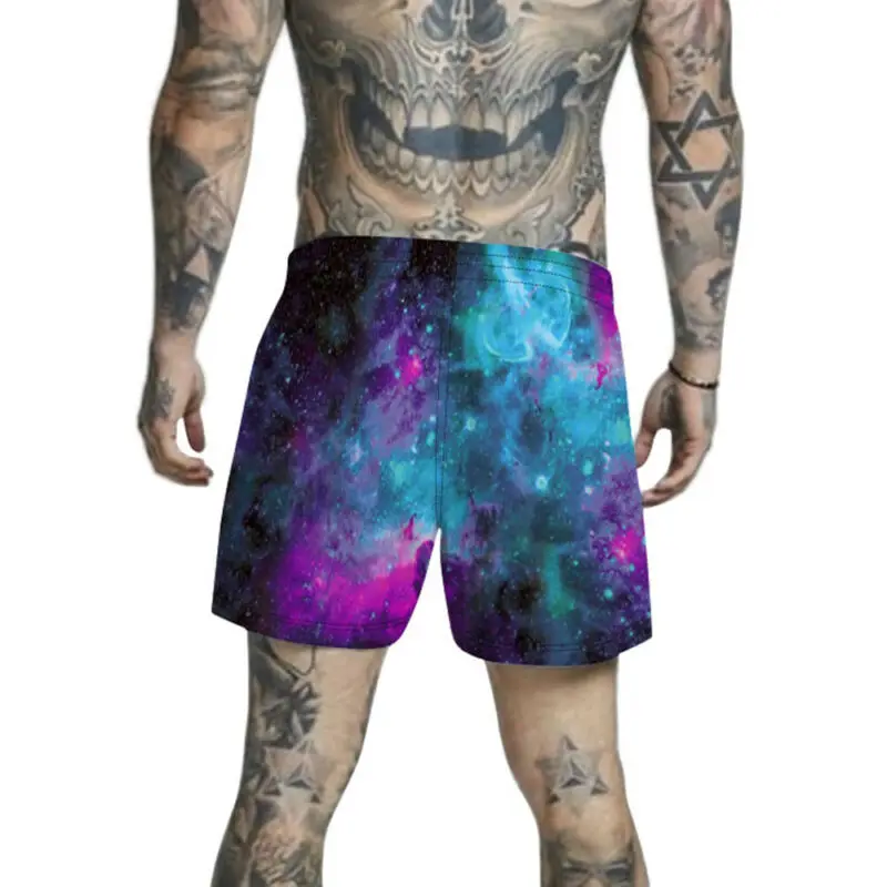 

Шорты для плавания мужские универсальные, модные пляжные, для отдыха, Летние плавки, UK