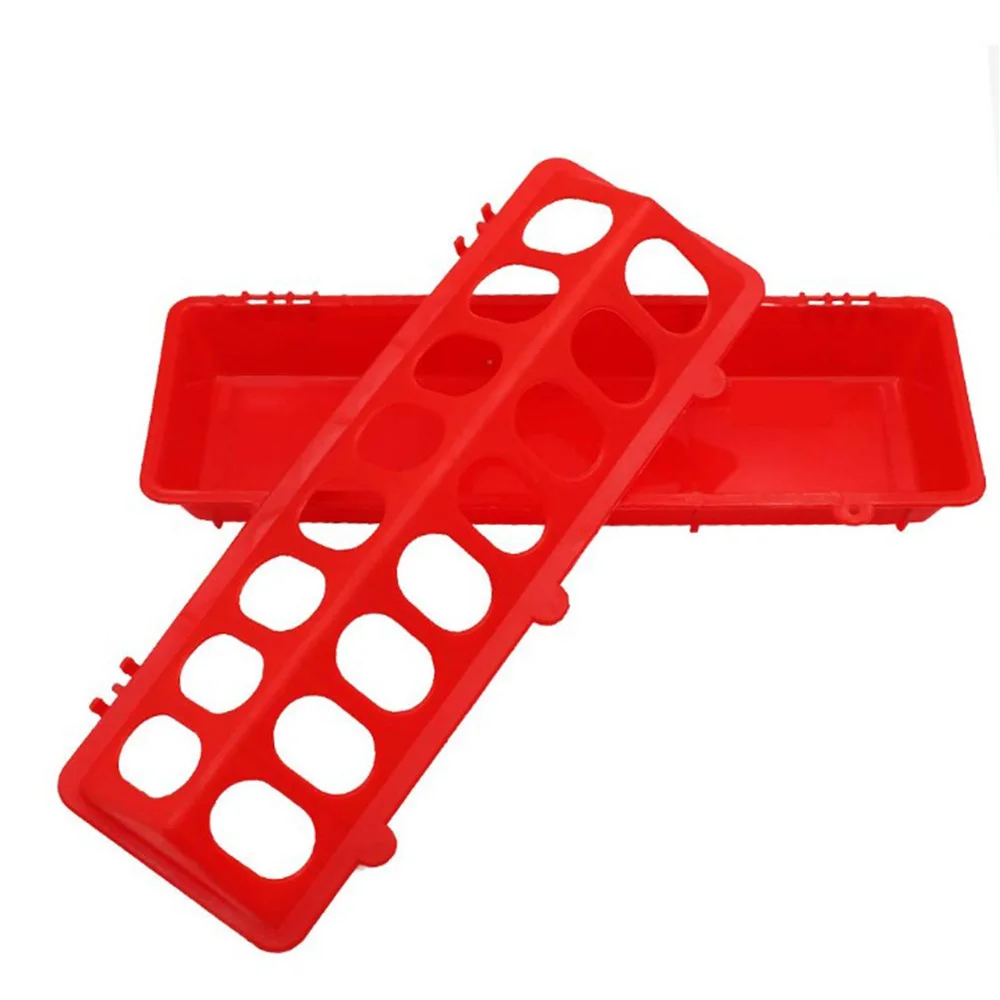 Кормушка-раскладушка для птицы пластиковый инструмент с 16 отверстиями кормления