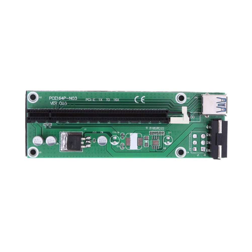 2021 PCI-E удлинитель PCI Express 1X 16X адаптер Простая установка подключаемый устойчивый к
