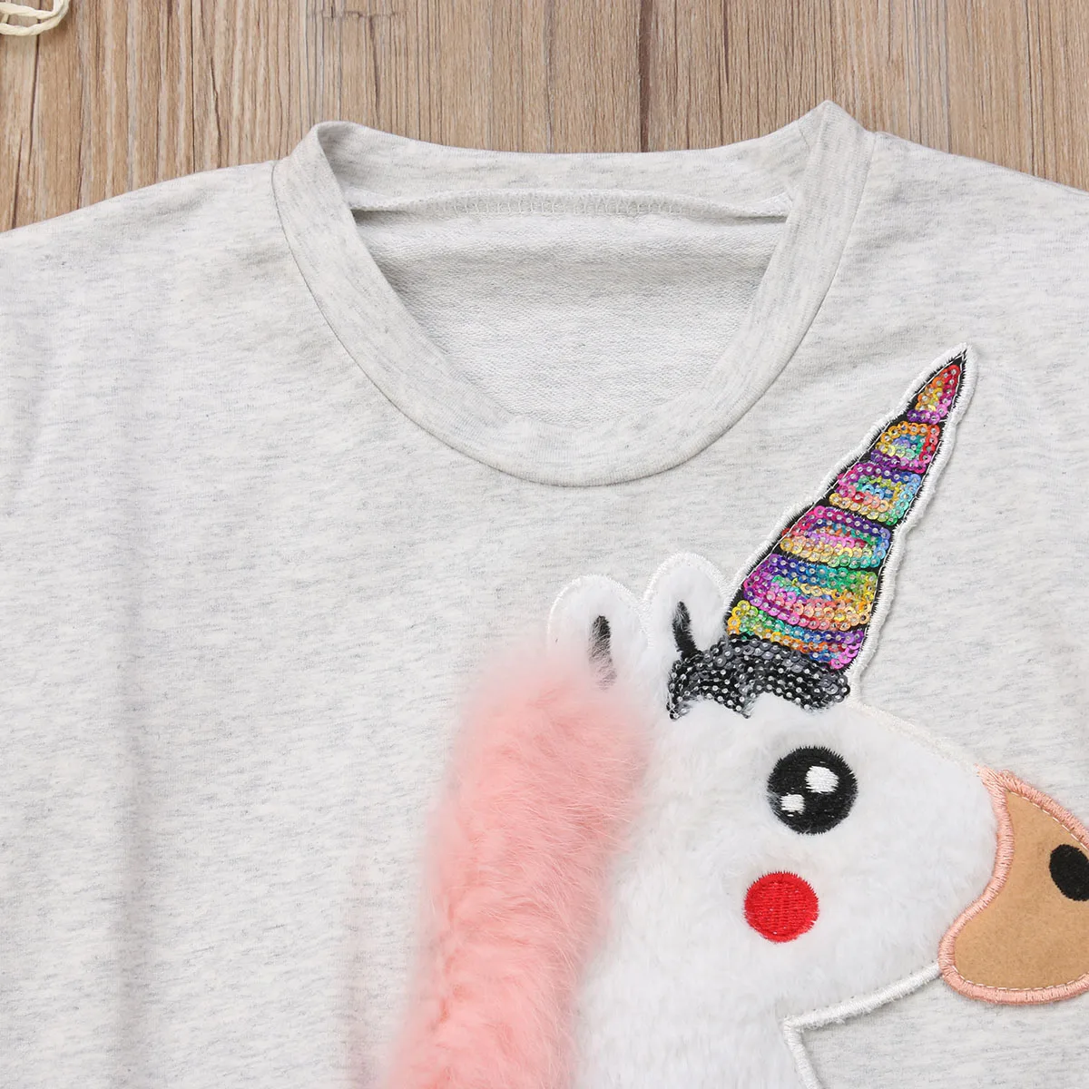 Осень 2020 комплект детской одежды для маленьких девочек детский пуловер с