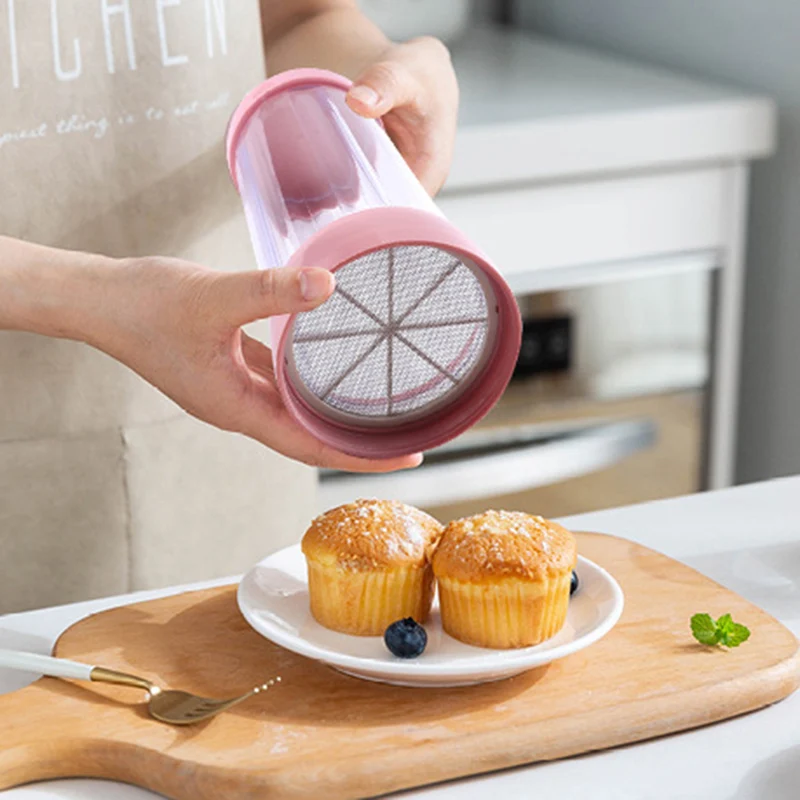 

Горячий полуавтоматический простой сито для муки ручное вращающееся сито для муки кухонные инструменты для выпечки NDS