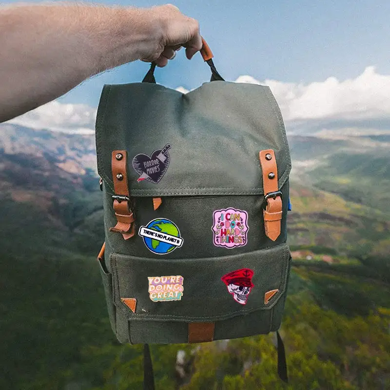 Хиппи рок череп утюгом нашивки для одежды вышитые губы в стиле панк