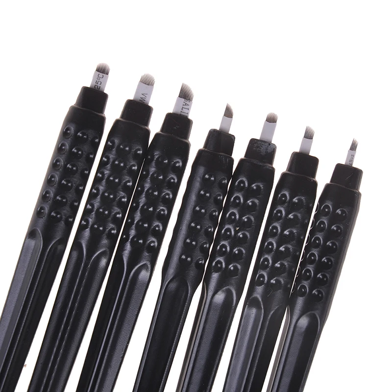 

1Pc Disposable Microblading Tattoo Pen with Needle Permanent Makeup F/U Blades Make Up Accessories Christmas Gift