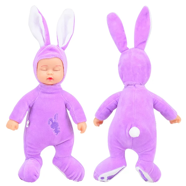 Rabbit-05 UCanaan 25 см плюшевые куклы Животные игрушки для детей мультфильм мягкие животные Анжела плюшевые игрушки спящие куклы для детей - Цвет: Rabbit-05
