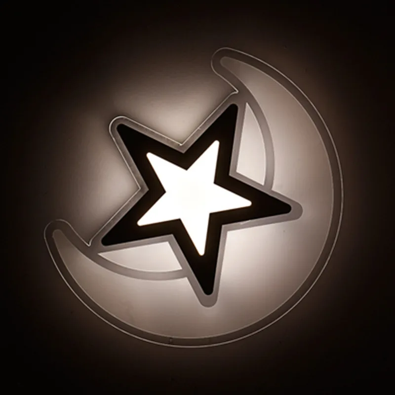 Современные акриловые потолочные светильники 30 Вт детская Светодиодная лампа