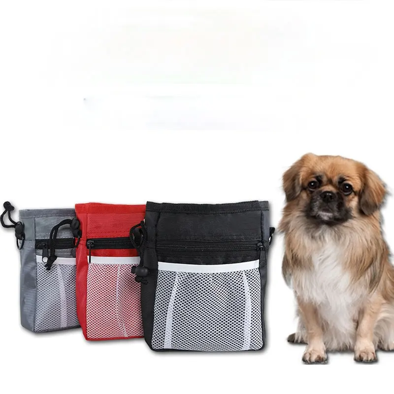 

Pet Dog Training Treat Dog snack bag Pocket Bag Outdoor Waist belt pet training Hiking Camping Training Snack Carrier dog stuff