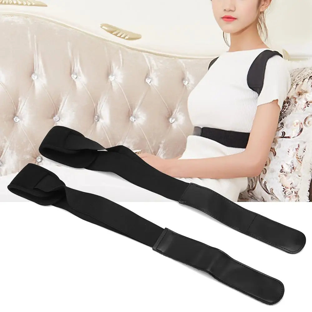 

Children's Adult Universal Back Posture Braces Support Adjustable Prevent Hunchback Spine Bending Easy Fixed Belt Care Household