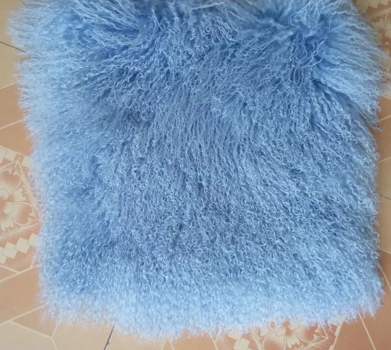 Настоящая монгольская меховая наволочка винтажный стиль наволочки для стула из