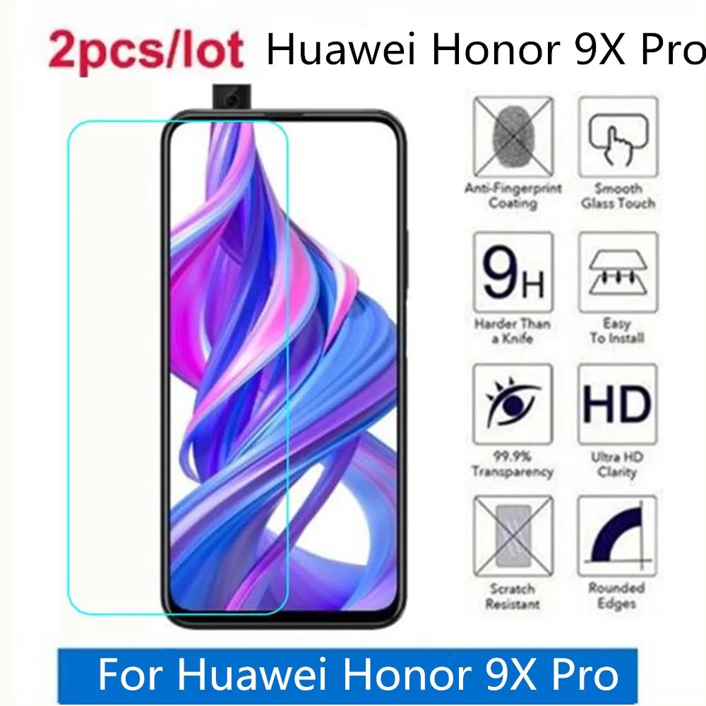 Закаленное стекло для Huawei Honor 9X Pro 2.5D Premium Защитная пленка экрана защитная
