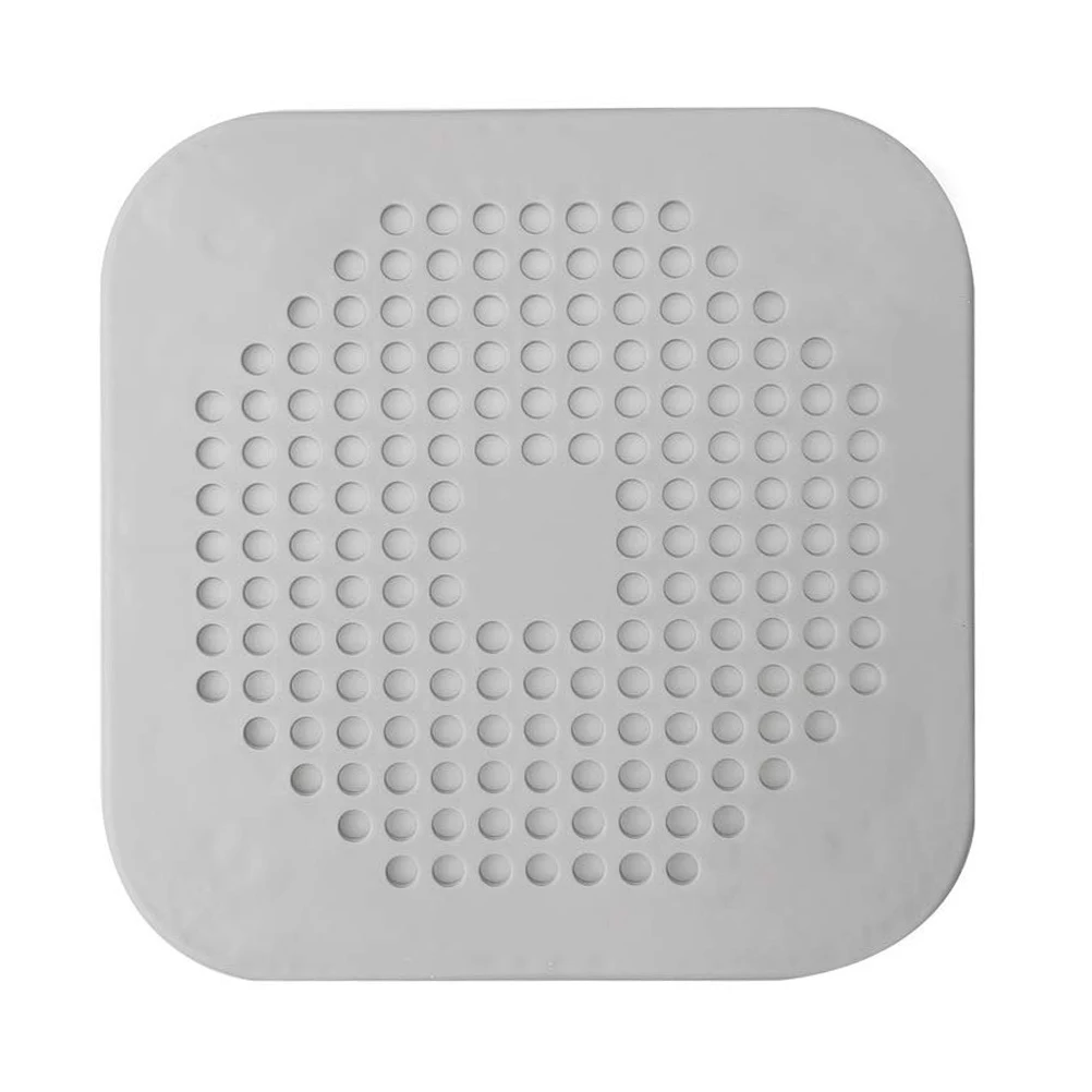 

3PCS Pratical and Convenient Sink Lids Silicone Drain Filter Non-slip Floor Drain Cover Suitable for Household Bathroom Kitchen