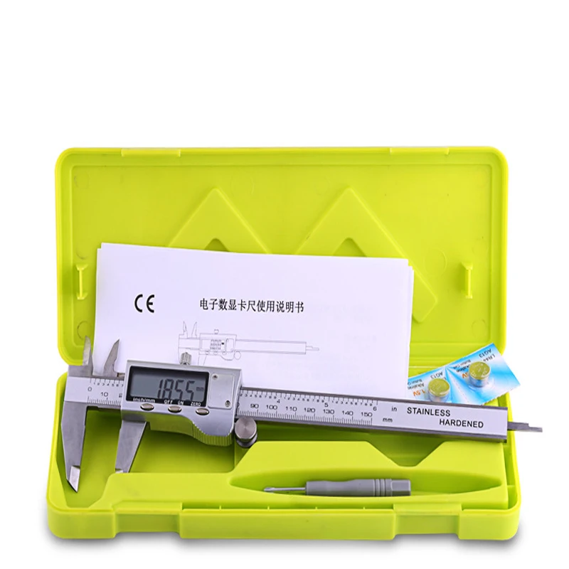 

Woodworking Measuring Tools New Arrival 150mm 6 Inch LCD Digital Electronic Vernier Caliper Gauge Micrometer Measuring Tool
