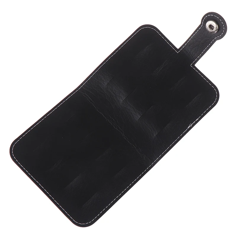 Черный квадратный Кожаный чехол-бумажник Plectrum для акустической электрогитары |