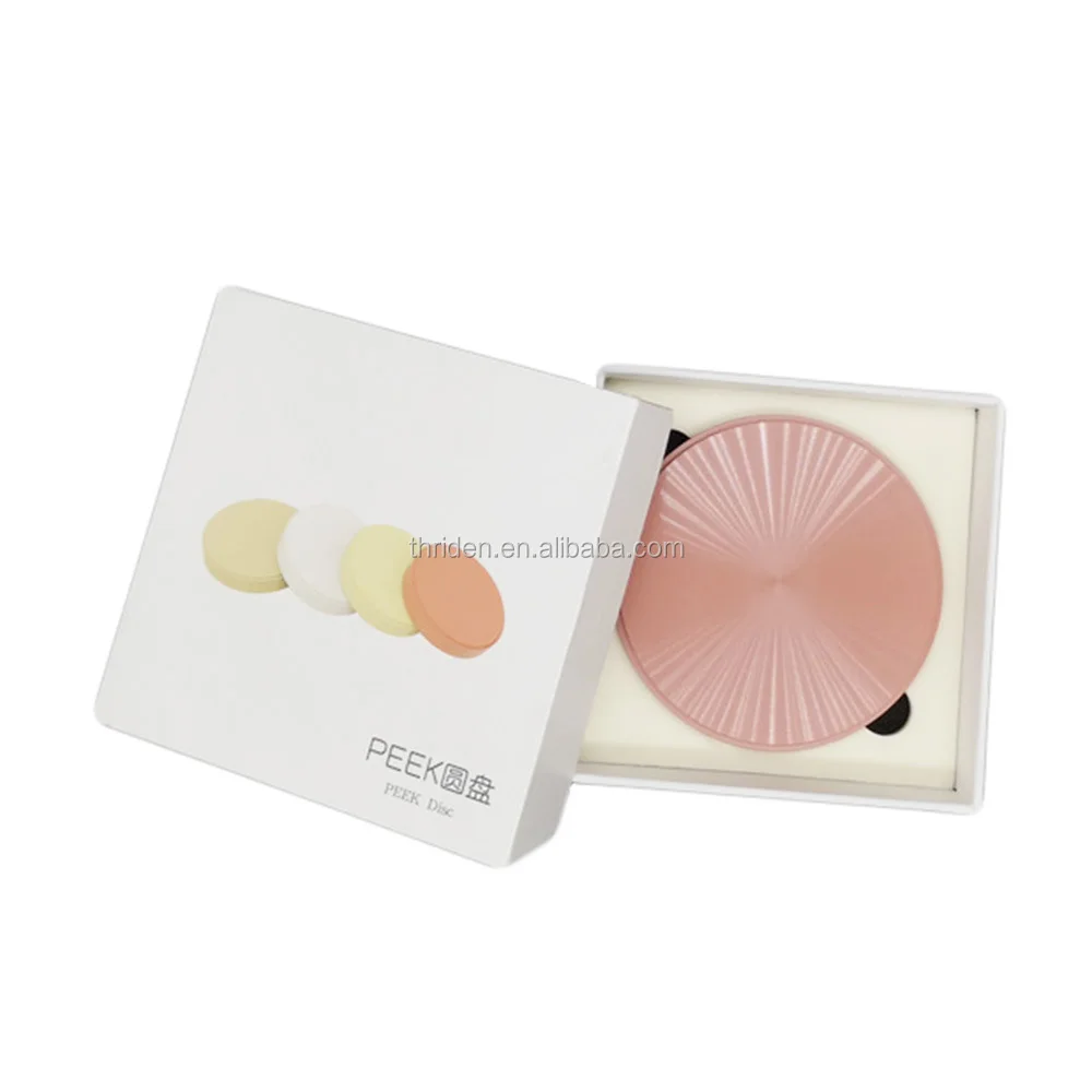 

98*14 мм Высококачественный стоматологический Пак-блок красный/желтый для фарфоровых накладных зубов, стоматологический Пак-диск