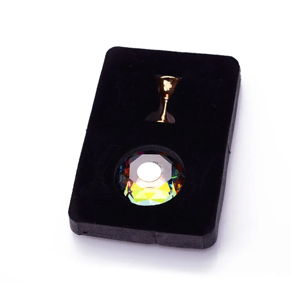 1 шт. магнитный держатель для ногтей Начинающий тренировочный дисплей акриловая