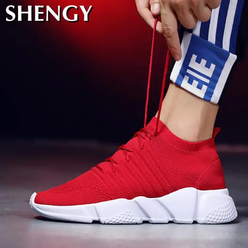 Кроссовки мужские легкие сетчатые на плоской подошве размер 39-48 |