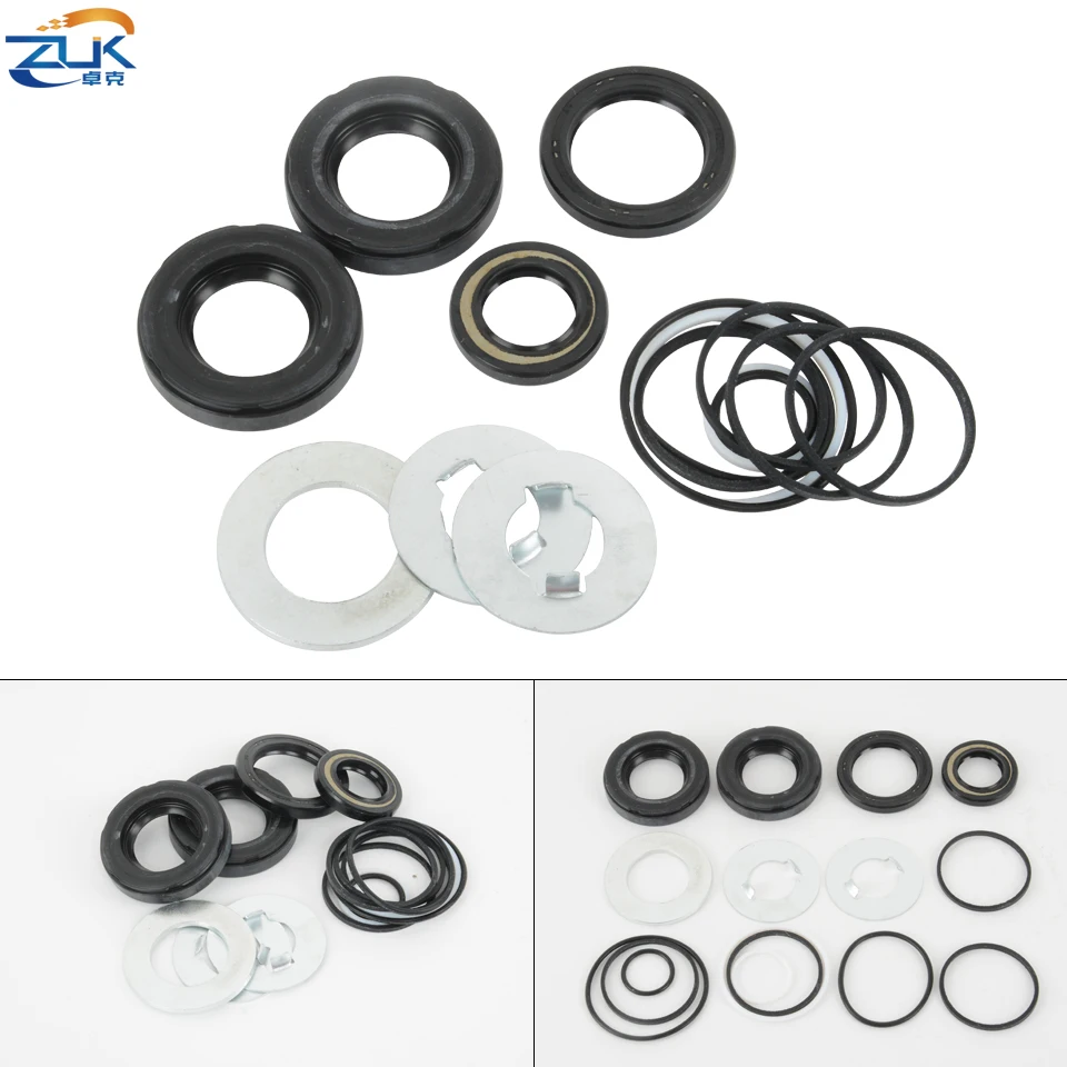 

ZUK Power Steering Gear Box Repair Kit O-Ring Oil Seal Gasket Set For HONDA For ACCORD 2003-2007 CM4 CM5 CM6 2.0L 2.4L 3.0L
