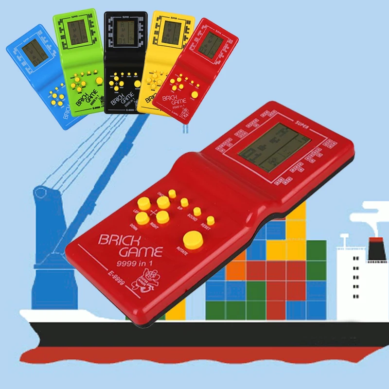 Видео игра тетрис игровая консоль кирпичная рука игрушка 2019 горячая Распродажа
