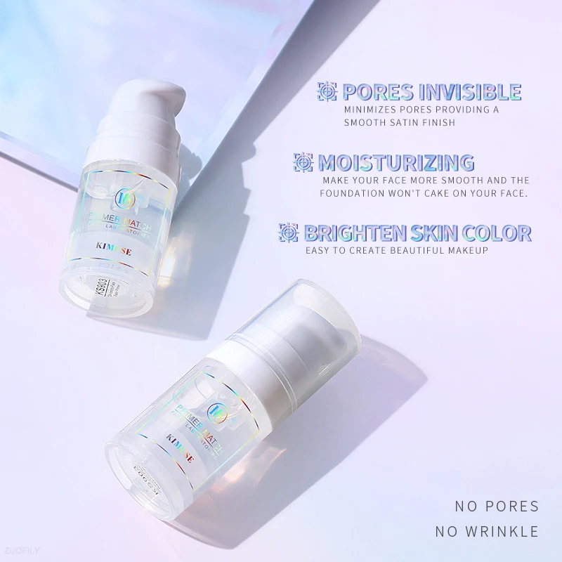 Увлажняющий праймер для макияжа 8 мл изоляционная база невидимый поры лица